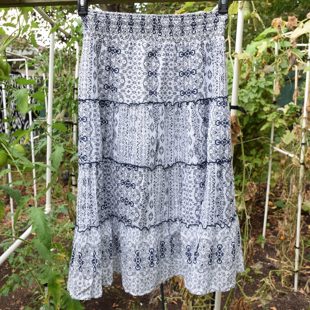 Midi Cotton Skirt